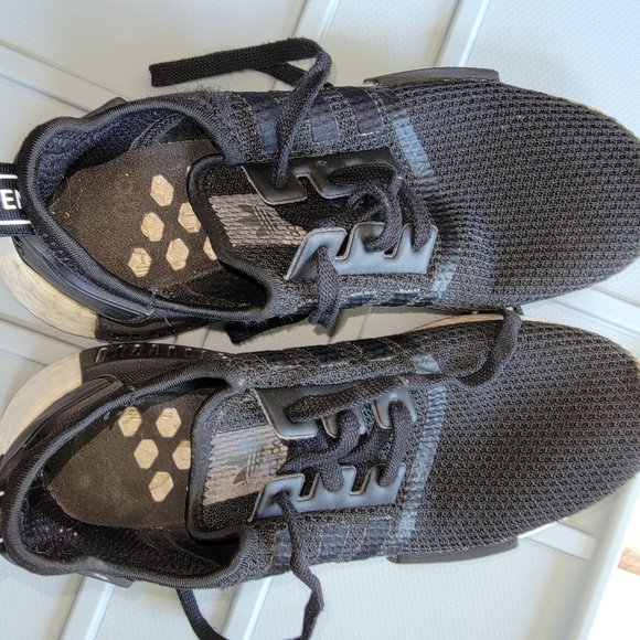 Adidas NMD R1 Core Black/ Core Black Men's size 7.5 - Picture 5 of 12